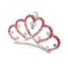 Children's hair accessory for princess, metal crown, Birthday gift, wholesale