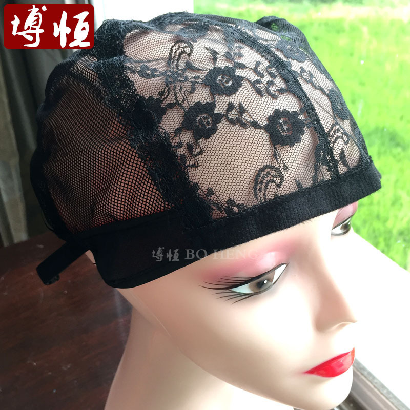 Wig elastic hair net lace head cover wig accessories net cap wholesale adjustable domestic small flower elastic net cap Wig elastic hair net lace head cover wig accessories net cap wholesale adjustable domestic small flower elastic net cap