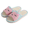 Children's cartoon slippers for beloved, footwear indoor, non-slip wear-resistant cloth