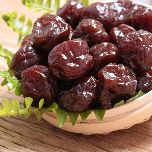 Jiamei Jiayingzi 500g Bulk Chaozhou Jiayingzi Plum Dried Snacks for Small Stalls and Supermarkets, Factory Wholesale