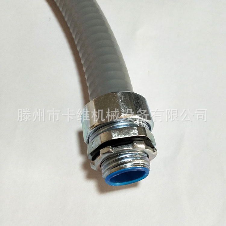 灰色平包塑金属软管 黑色JXB加厚阻燃平包棉线管 电线缆穿线管