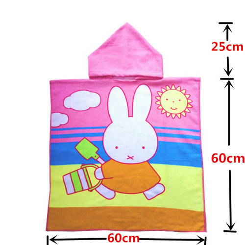 Amazon Children's Bath Towel Beach Towel Cape Baby Kids Cape Costume Hooded Bath Towel Robe Wholesale Dropshipping