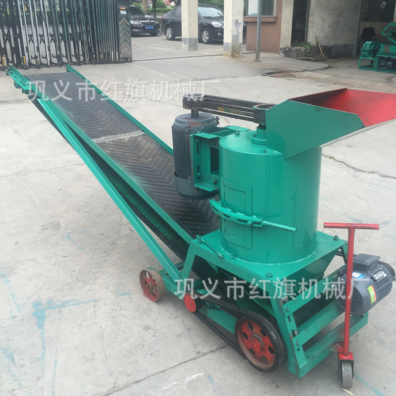 干湿粉煤机 500型移动式粉煤机 煤块煤泥粉碎机 小型煤矸石粉碎机