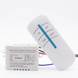 遥控开关;灯头、灯座