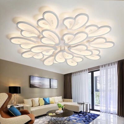 Nordic Post-modern Simple Living Room Light Round Atmospheric Home Special Offer Bedroom Light Warm Romantic led Ceiling Light Nordic Post-modern Simple Living Room Light Round Atmospheric Home Special Offer Bedroom Light Warm Romantic led Ceiling Light