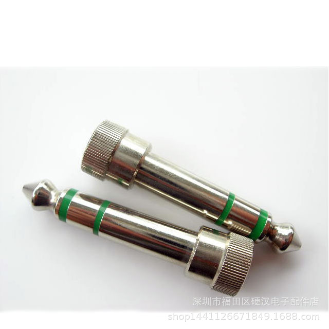 适用索尼MDR-V150耳机音频功放插头电子琴转换头6.35 6.5转3.5mm