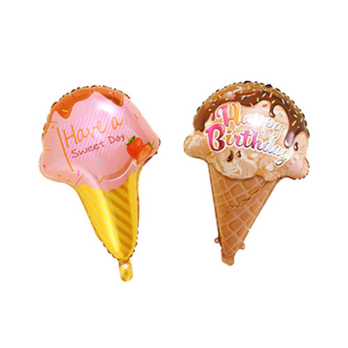 Cross-border new product recommendation dessert aluminum film balloon ice cream donuts birthday party decoration supplies balloons