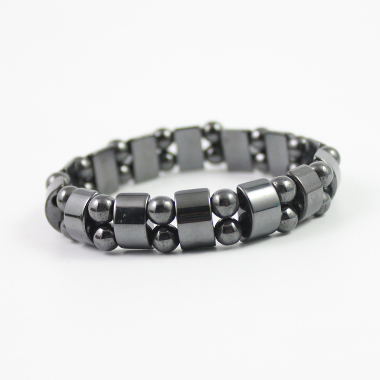 마그네틱 하프 문 팔찌