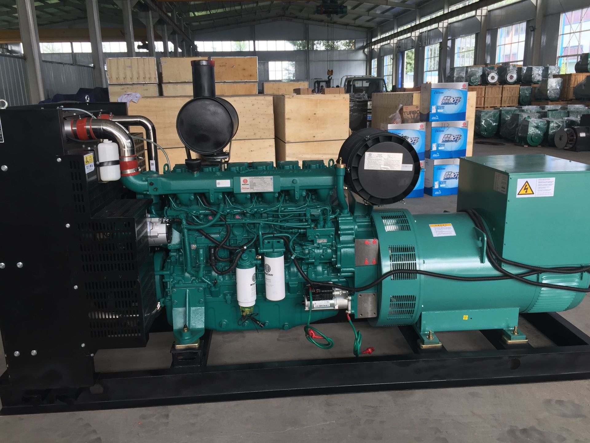 潍柴动力发电机组400千瓦发电机组WP13D440E310国三排放标准