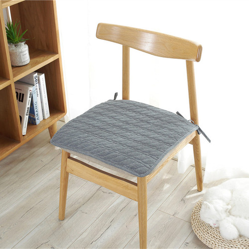 New Pure Cotton Chair Cushion Wholesale Simple Modern Office Chair Pad Anti-slip Home Use Winter Processing