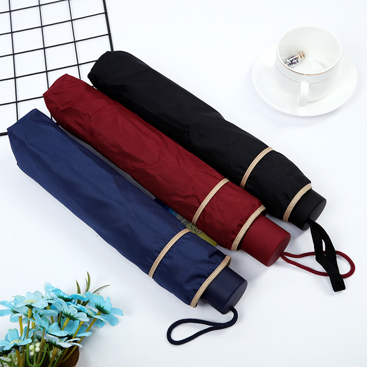 Customized Large Windproof Hand-Sewn Umbrella Folding Umbrella Fengda Sunny Umbrella Manufacturer Direct Sales Double-Layer Sunny Umbrella