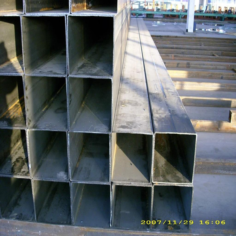 批发热镀锌矩形钢管q235b冷拉无缝方管小口径黑方管