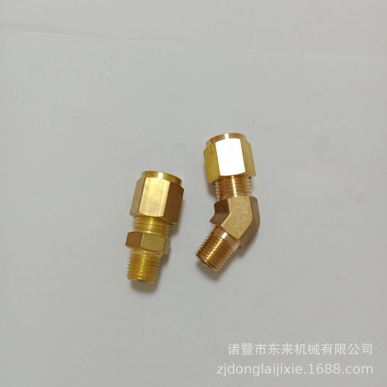 黄铜软管45度宝塔接头 135度直角接头 不锈钢45°气动液宝塔弯头
