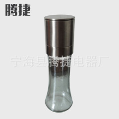 Home Kitchen Gadgets Portable Manual Black Pepper Grinder Plastic Pepper Grinder Sea Salt Grinder Bottle