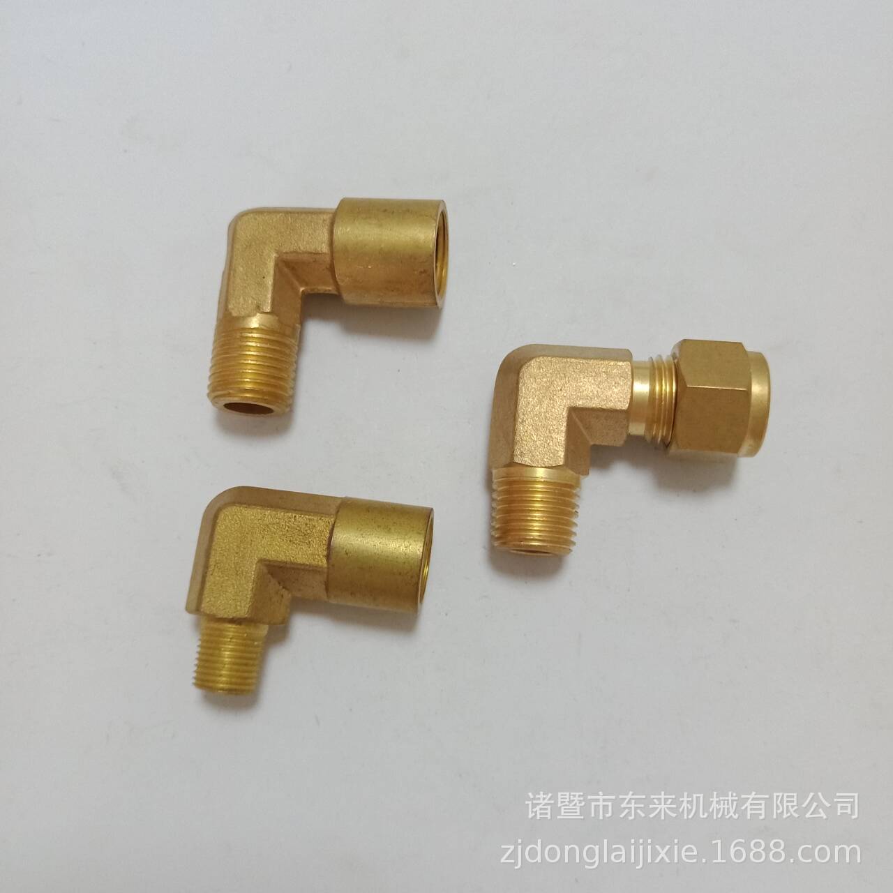 厂家直供黄铜直角接头 弯通宝塔接头 卡套直角弯通接头 扩口弯头