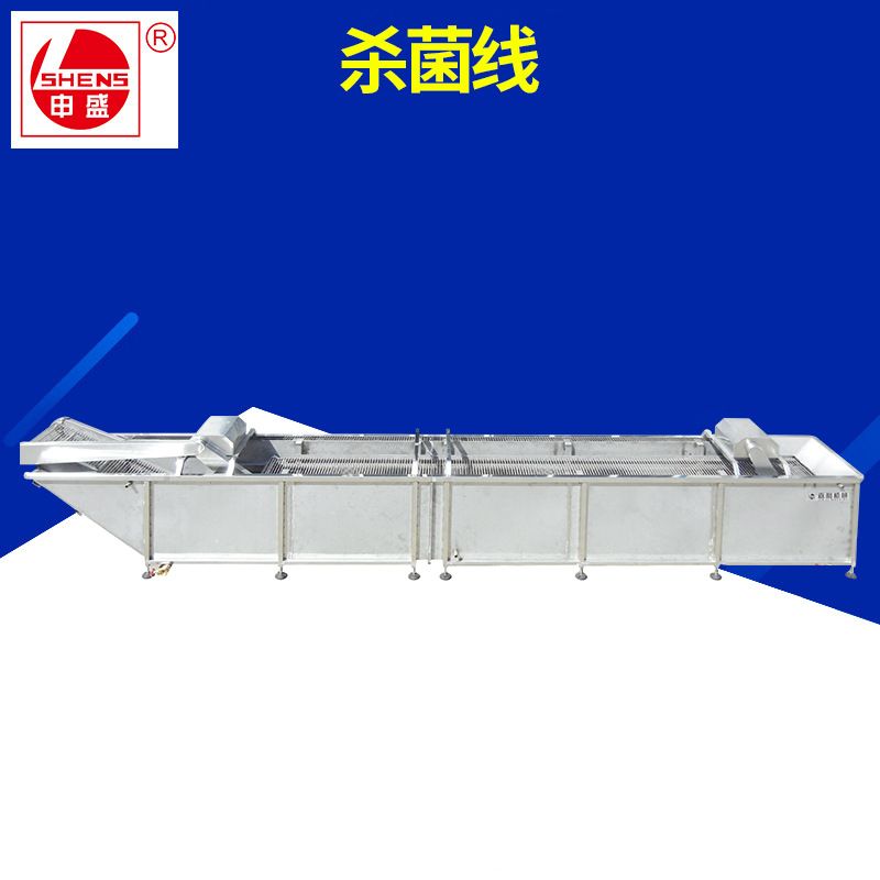 厂家供应食品包装巴氏杀菌机 高低温杀菌设备 巴氏杀菌流水线