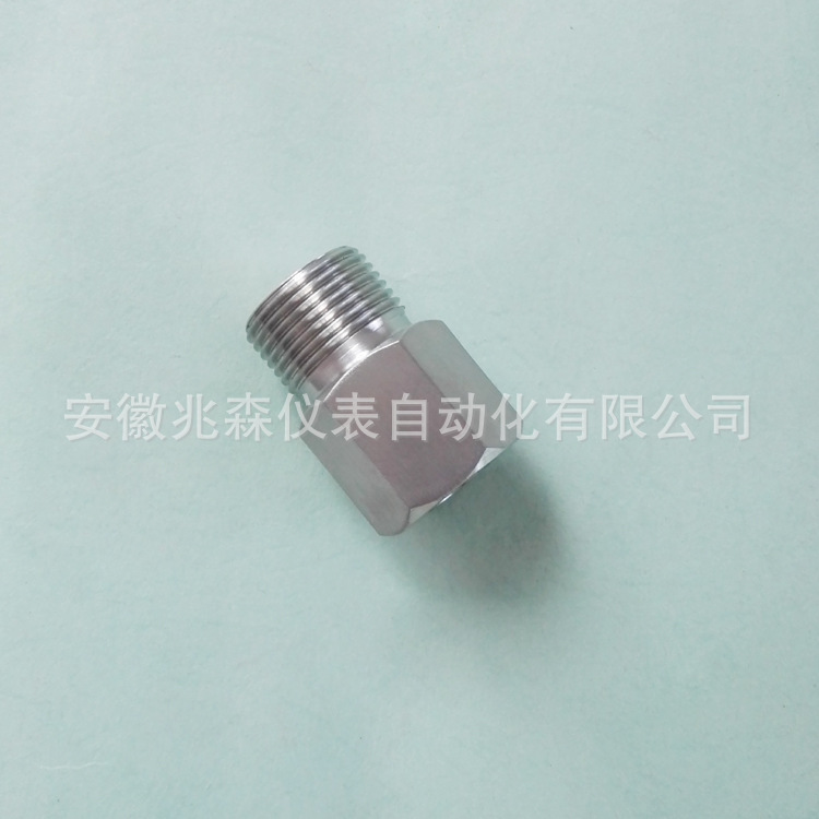 M20X1.5外螺纹-M12X1.25内螺纹仪表转换接头m12x1.25内-m20x1.5外