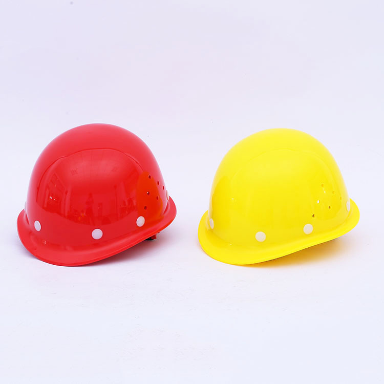 仿玻璃钢安全帽 抗冲击建筑工地矿工防护安全帽玻璃钢头盔