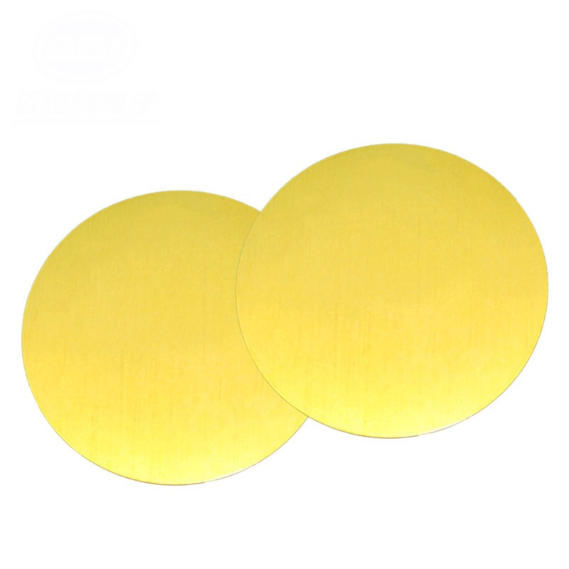 厂家直销35mm铜加压电陶瓷环保蜂鸣片价格优交期短高分贝蜂鸣器