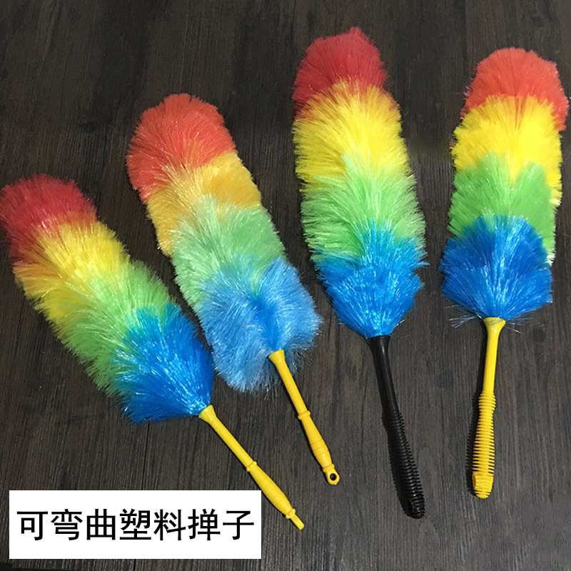 Wholesale household plastic feather duster Duster car cleaning tools Feather Duster anti-static non-lint dust sweep