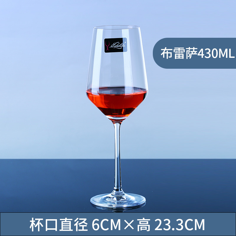 Venta al por mayor idlita copa de vino tinto copa de vino blanco copa de champán Gran Vidrio de Borgoña copa de cristal