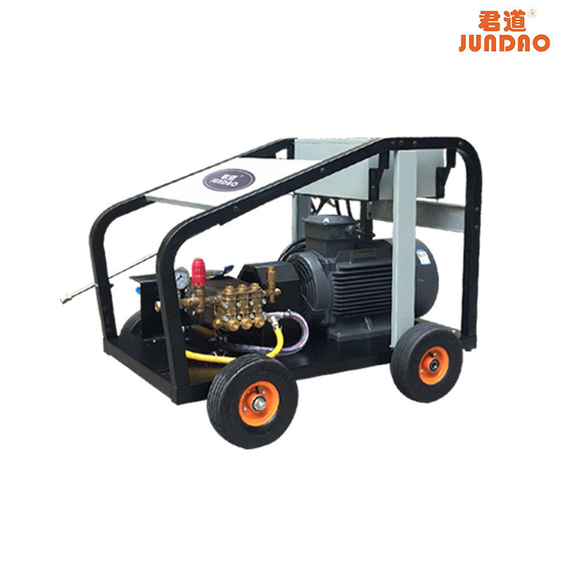 45升每分钟大流量疏通高压清洗机 君道工业管道清洗可移动清洗机