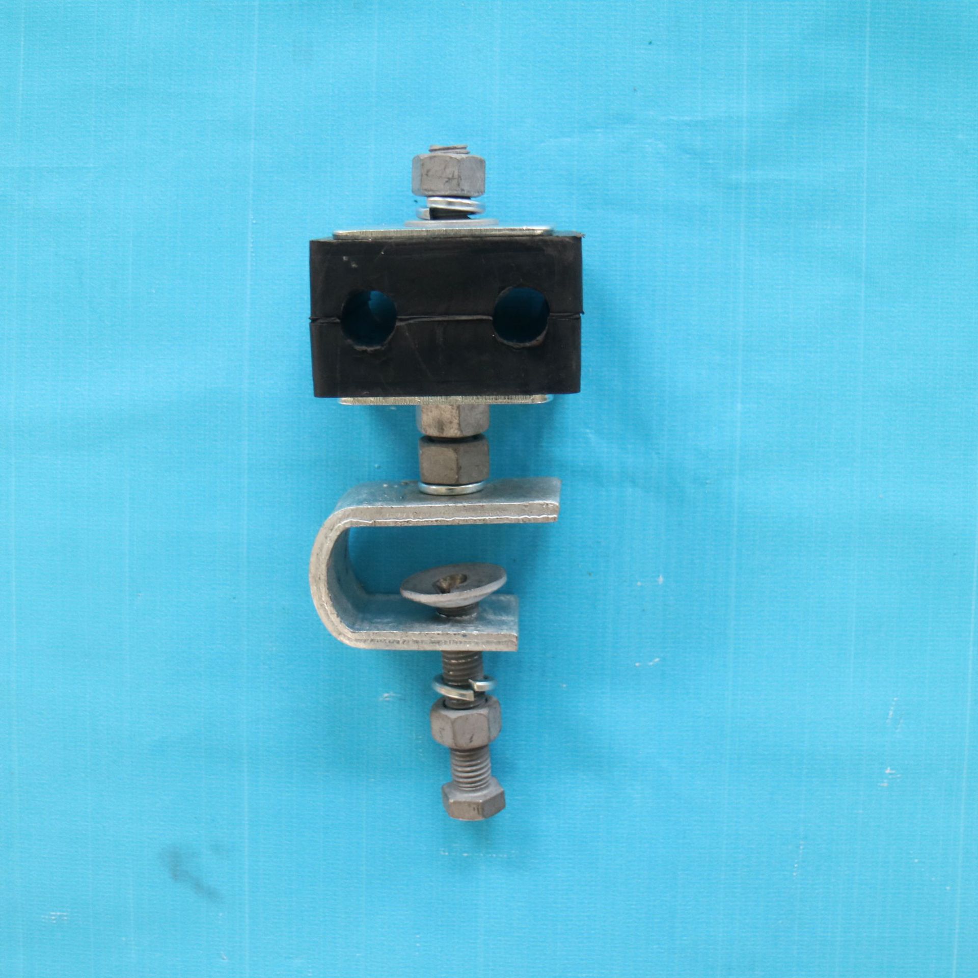 ADSS/OPGW光缆引下卡具 塔用引下线夹曲阜鲁电