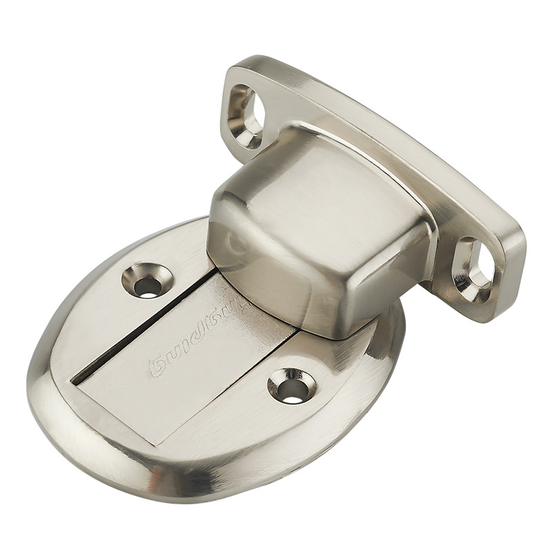 Punch-free piso de succión puerta invisible puerta táctil tapón de la puerta fuerte Baño de succión magnética anti-colisión tapón de la puerta al por mayor tapón de la puerta