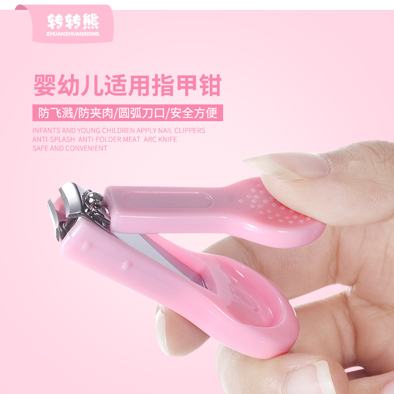 Directo de fábrica desnuda cortaúñas bebé cuidado de uñas tijeras recién nacido