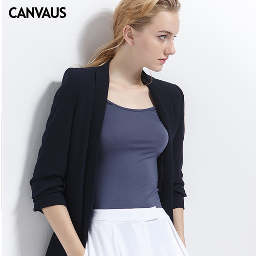 CANVAUS Plus-size Women's Clothing Spring/Summer Long-sleeved T-shirt New Modal Slim-fit Base Layer Shirt Wholesale F217A