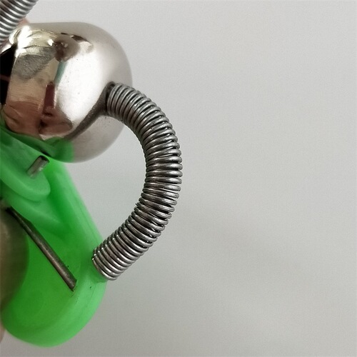 Fishing anti-falling sea pole bell fishing alarm metal craft straight twist clip bell fishing gear accessories