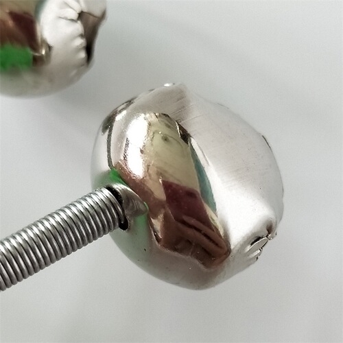 Fishing anti-falling sea pole bell fishing alarm metal craft straight twist clip bell fishing gear accessories