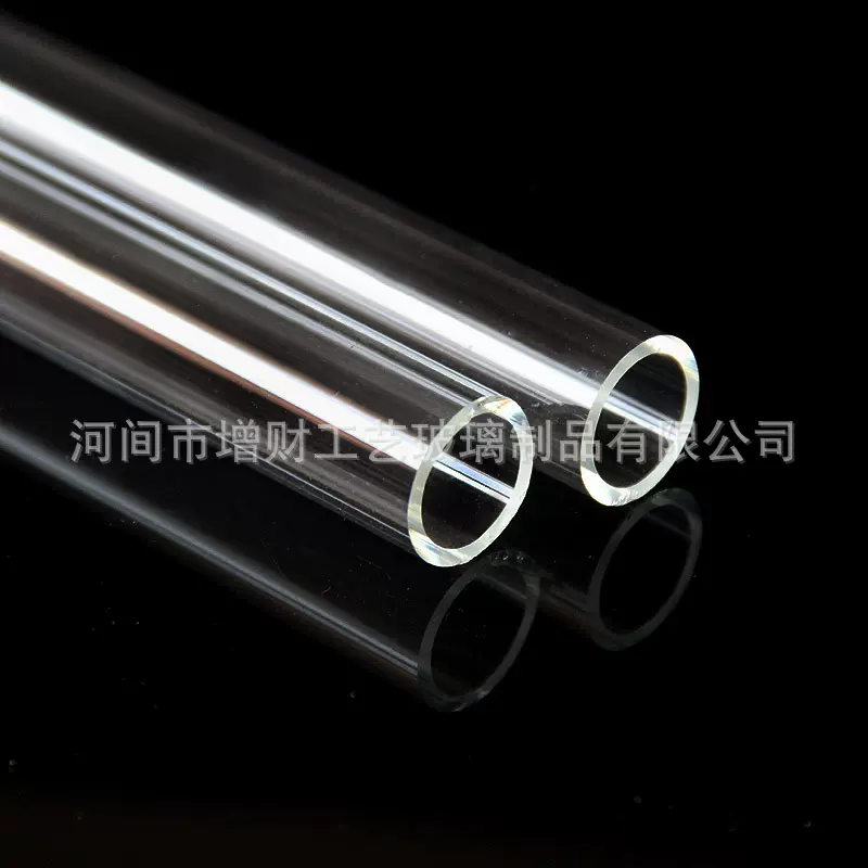 定做河间产地高硼硅透明玻璃管 茶杯茶壶水杯吸管烟具配件原料