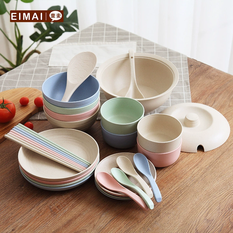 Creative tableware for home use, set, soup bowl, chopsticks, spoon, creative gift