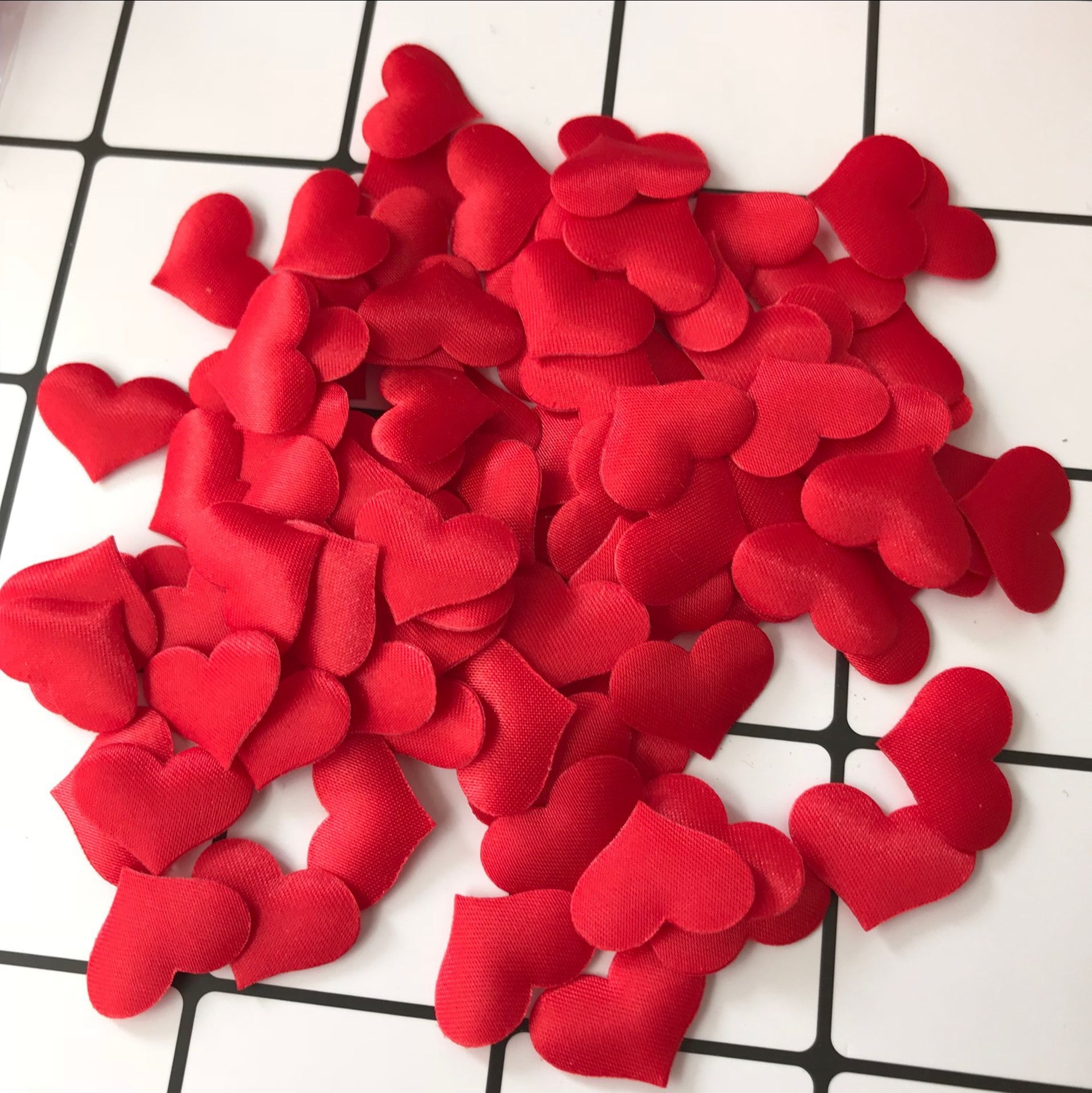 Cadena de luz led de amor de esponja tridimensional corazón melocotón amor boda decoración de boda sala de bodas prensa fabricante de pétalos de lanzamiento manual