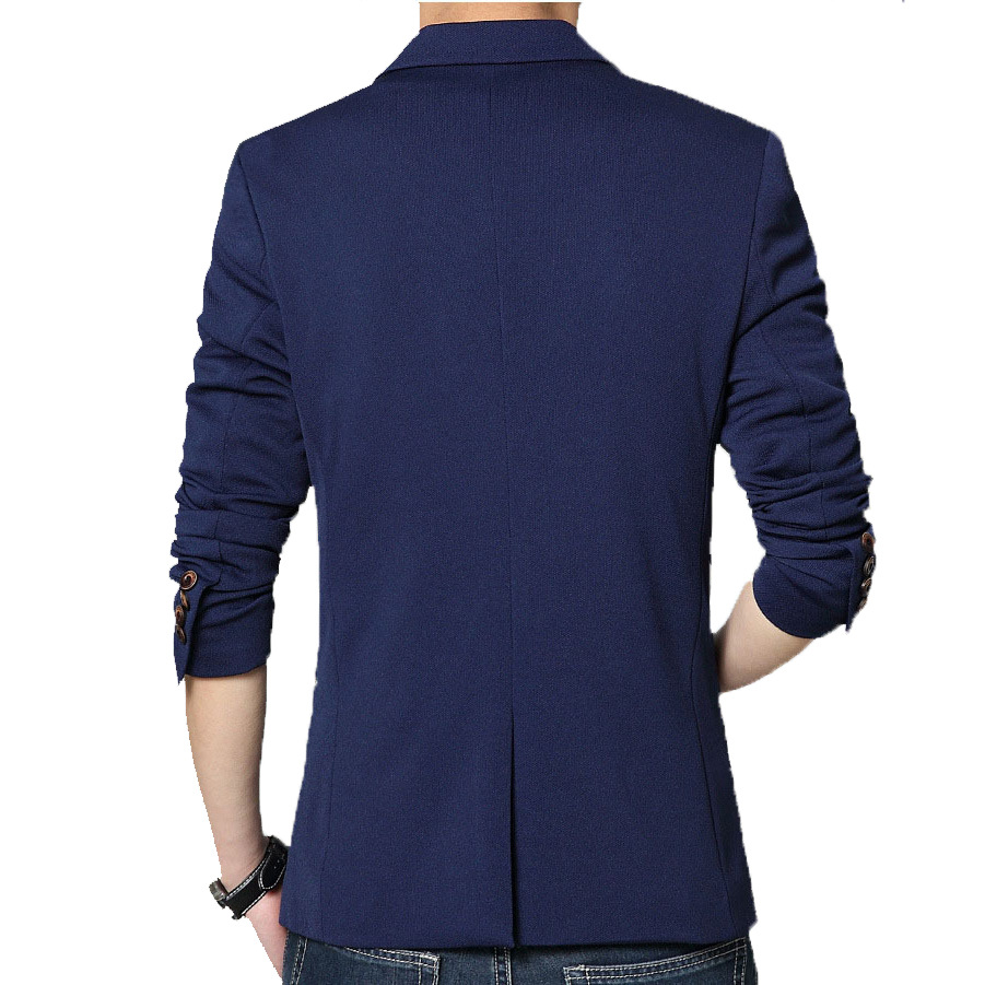 Primavera y otoño nuevo pequeño traje de estilo coreano de los hombres traje slim fit hombres jóvenes más tamaño traje chaqueta tendencia de negocios