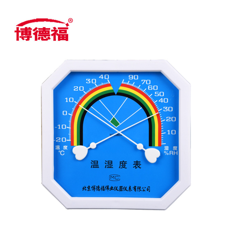 WS2080A指针式温湿度计八角温度表工业家用药房大棚环境高精度|undefined