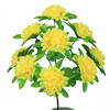 9 head step high -simulation ball chrysanthemums, bouquet of Yiwu Yiwu Simple Flame Factory Cemetery Qingming sacrifice fake flower wholesale