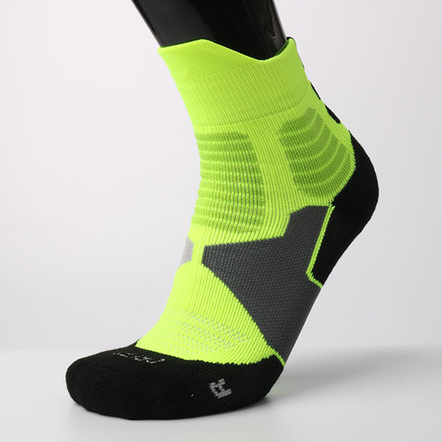 Thick towel bottom basketball socks for men, mid-length sports socks, factory direct sales and dropshipping