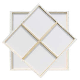 工厂画材批发油画框帆布画框油画布打印6080-120手工打磨油画框