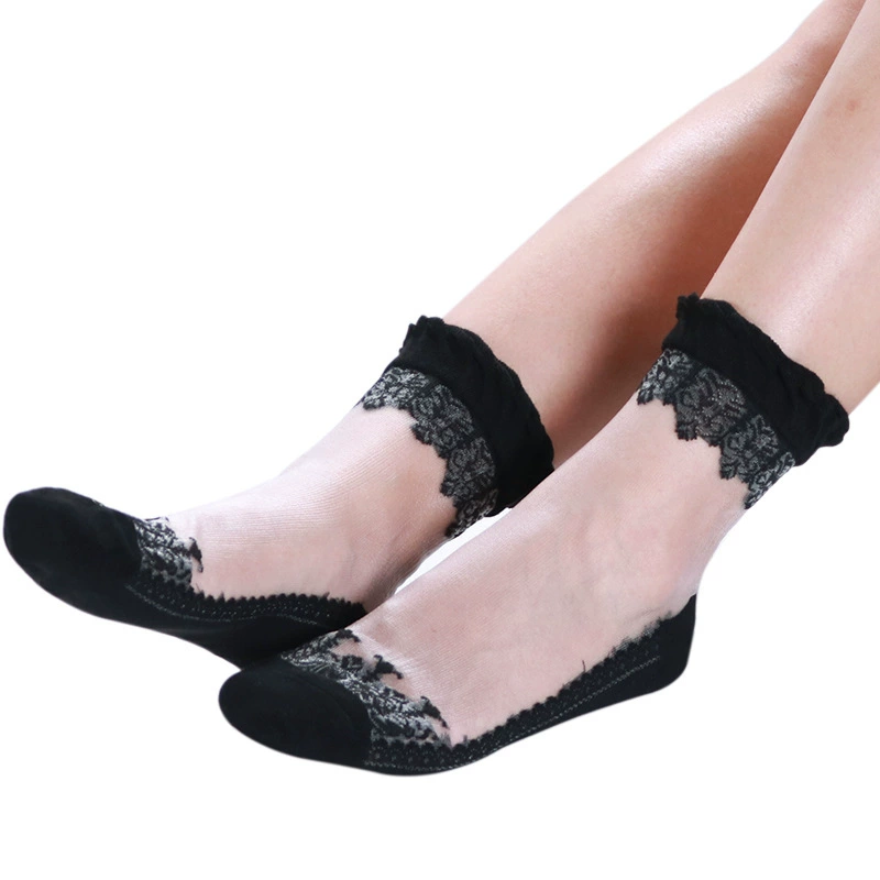 Demi-season tights, socks, mid-length