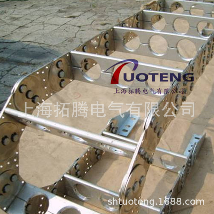 TL45型 钢制电缆拖链抗拉 板材厚