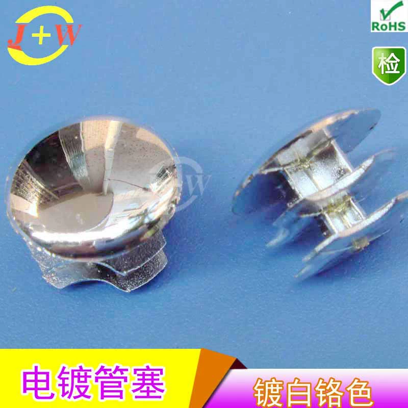 [Завод Прямой] Гальванический трубный штекер серебристо-белый хром никелированный трубный штекер из нержавеющей стали