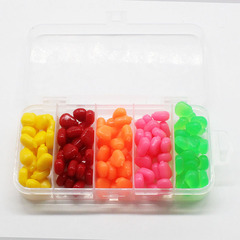 5-color simulated corn pellets with natural aroma, box-packed, approximately 125 pieces, fake lure multi-color lures fishing tackle