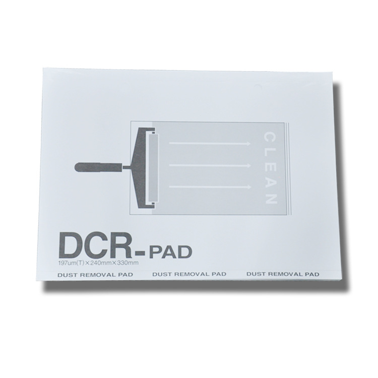 PVC印刷粘尘纸白底移尘纸粘尘纸本无尘车间专用 白/黄底 高粘