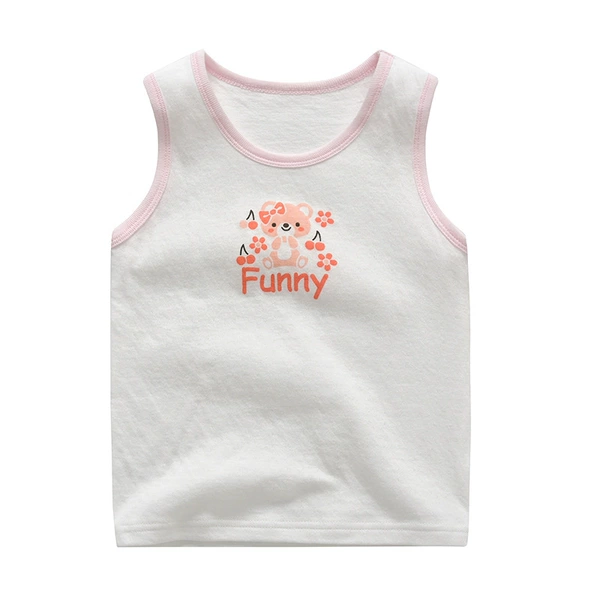 White Bottom Flower Bear