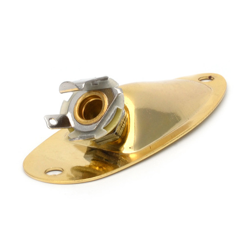 Musical Instruments Guitar Accessories High Quality Electric Guitar Boat Socket Electric Guitar Audio Output Socket Black Gold Chrome Three Colors