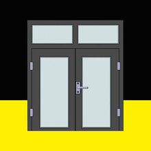 厂家批发供应工程钢制隔音隔热消防窗双开钢制防火窗固定