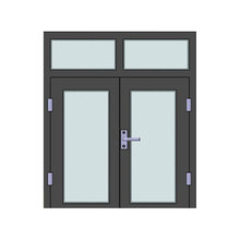 厂家批发定制固定防火工程钢制防火窗隔音隔热消防窗推拉式隔热窗