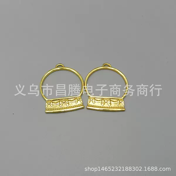 Color retaining crystal ball uv drop glue frame resin glue metal hollow frame diy jewelry accessories handmade materials